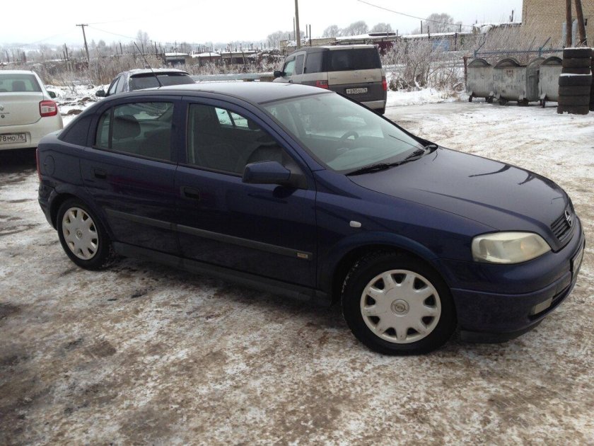 Опель Астра g 1999 хэтчбек