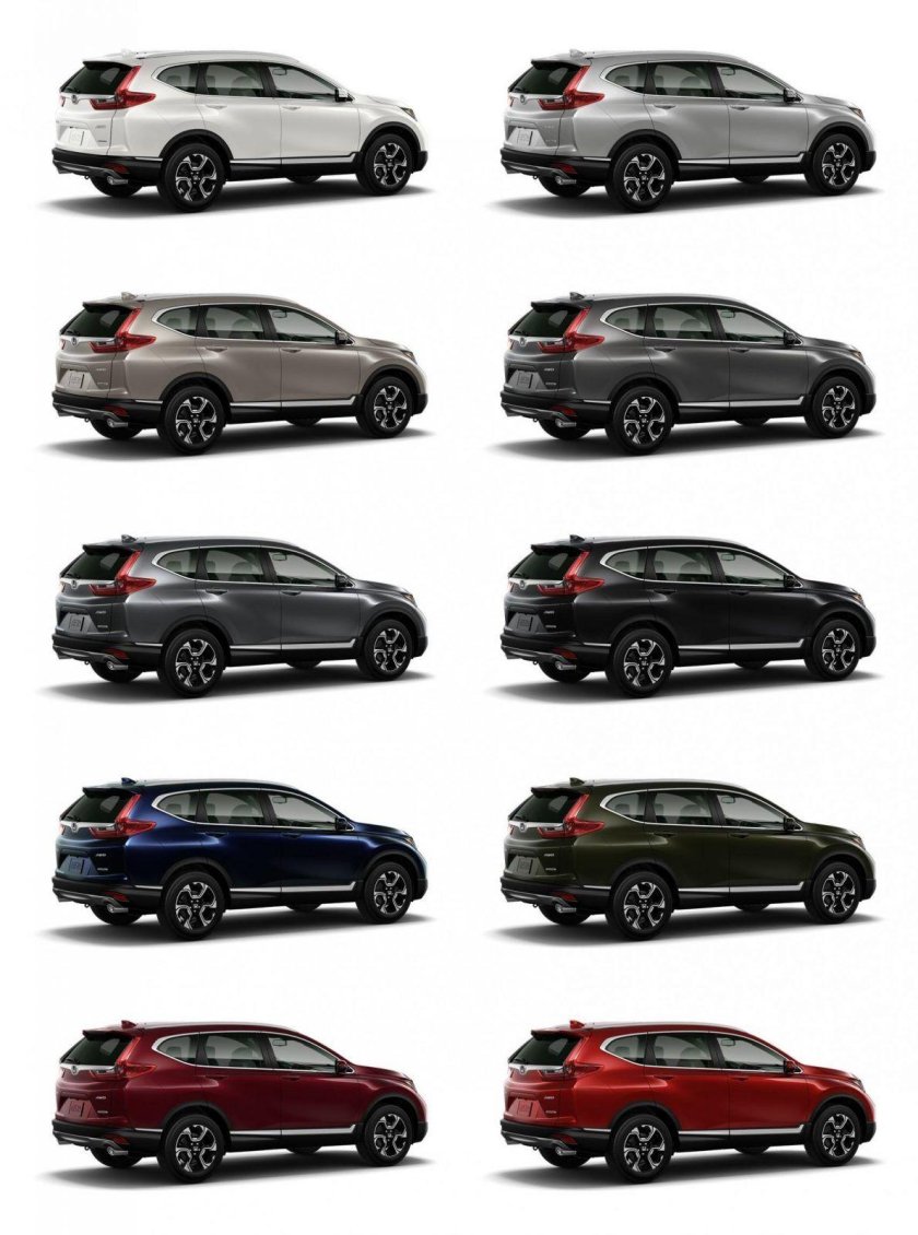 Цвета Хонда ЦРВ 3