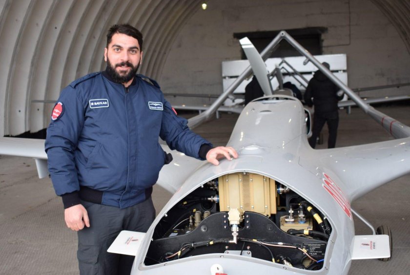 Турецкий беспилотник Bayraktar tb2