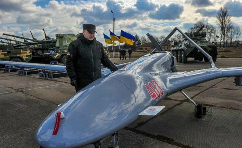 Турецкий беспилотник Bayraktar tb2