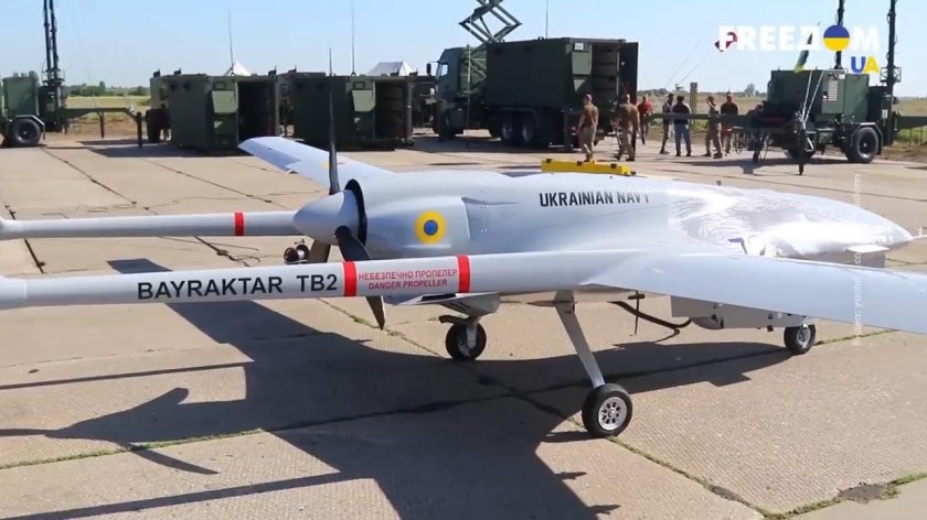 Турецкий беспилотник Bayraktar tb2