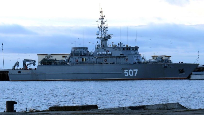 Минный тральщик Александр Обухов