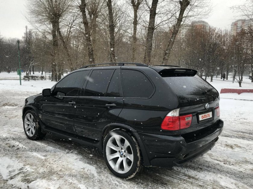 БМВ е53 4.8 чёрный