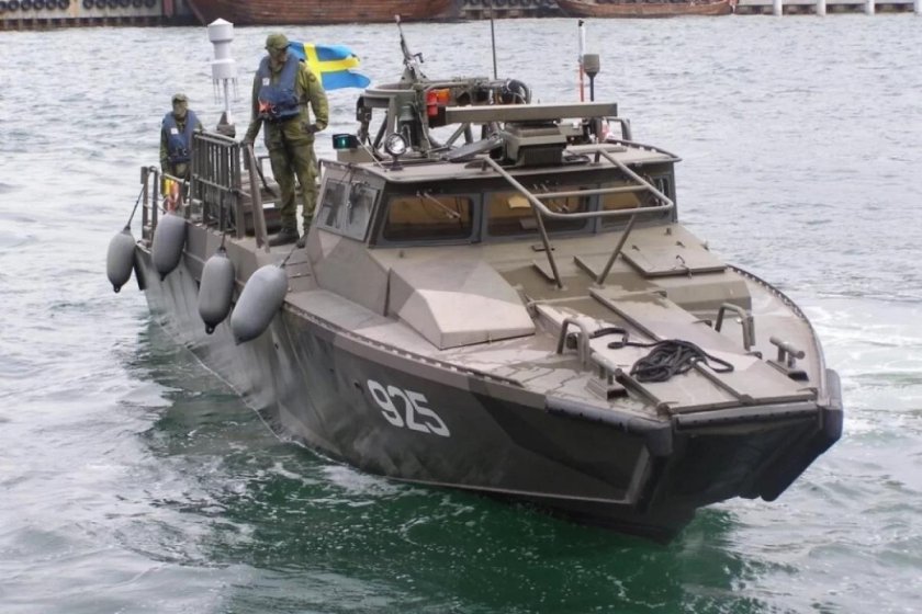 Шведский штурмовой катер cb90