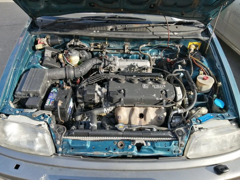 Хонда Цивик 6 под капотом