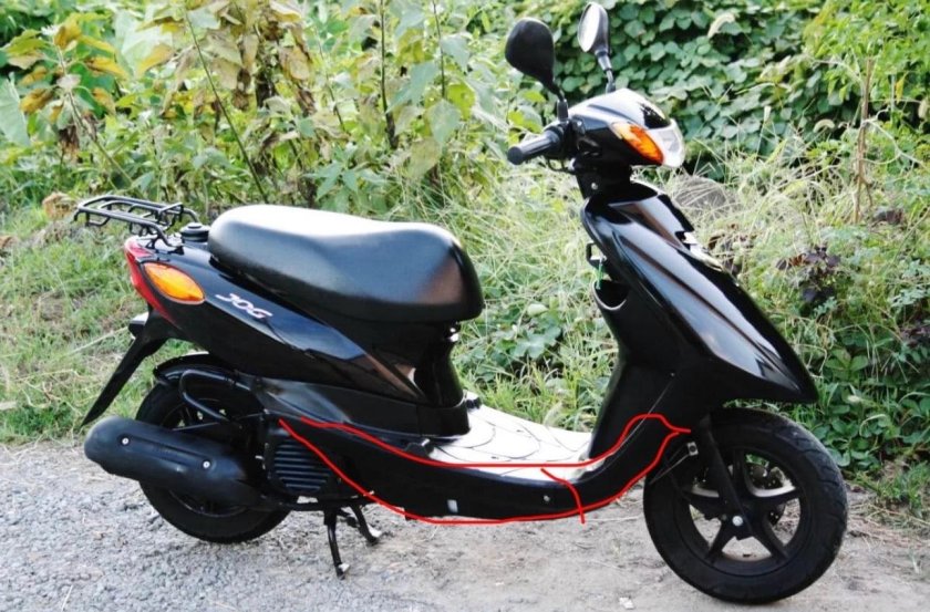 Yamaha jog ZR sa39j