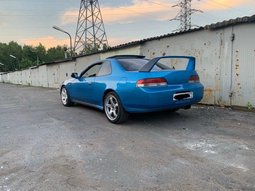 Honda Prelude 1998 голубая