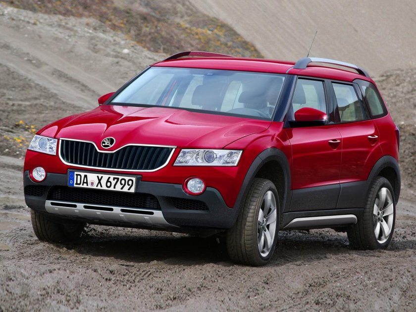 Машина Шкода джип