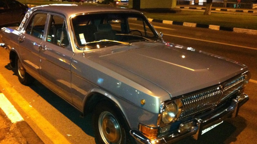 Волга ГАЗ 24 серый металлик