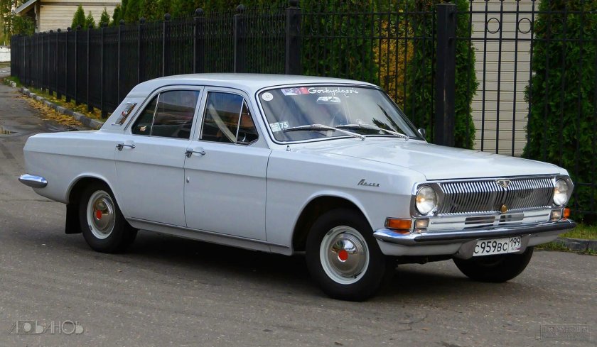 Заводские цвета ГАЗ 24