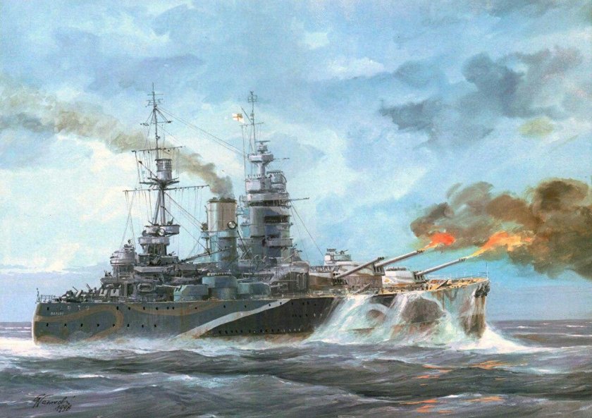 Линкор HMS Rodney