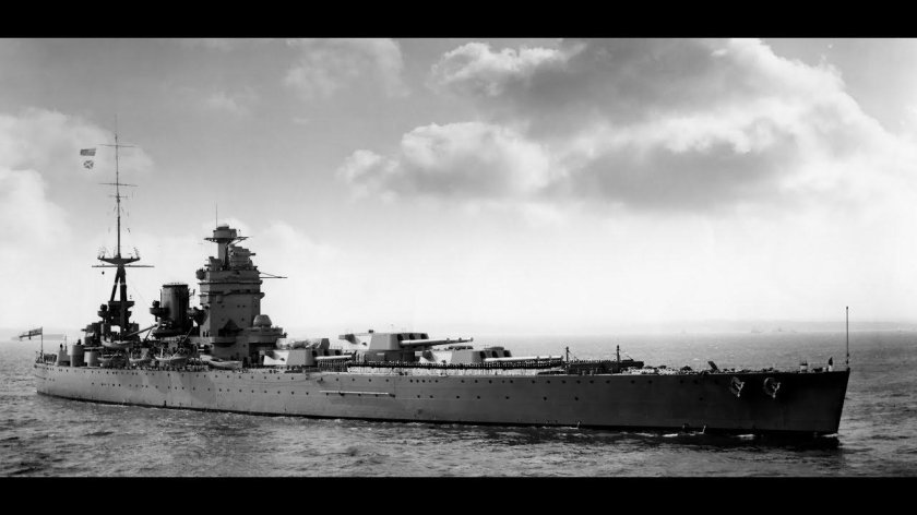 Линкор HMS Rodney