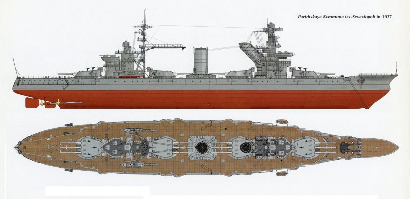 Линкор парижская коммуна