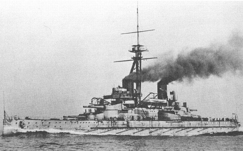 Германский линкор нассау