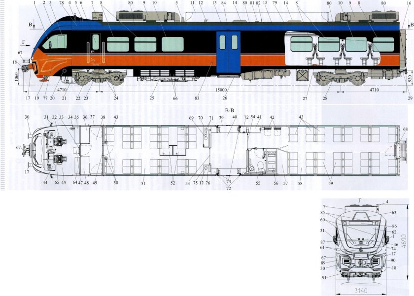 Вагон ра2 схема