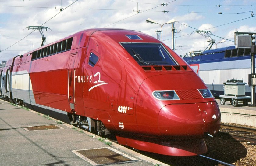Поезда thalys скоростные