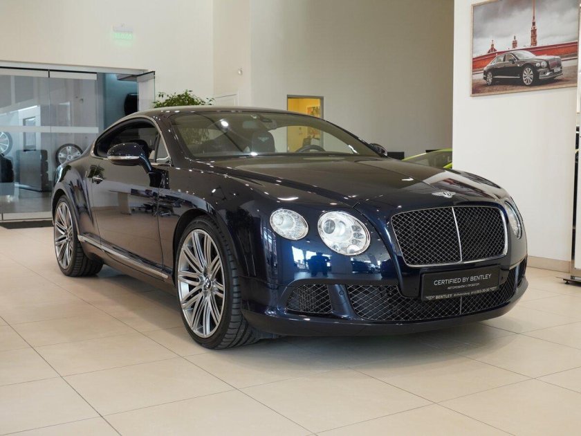 Машина bentley continental gt
