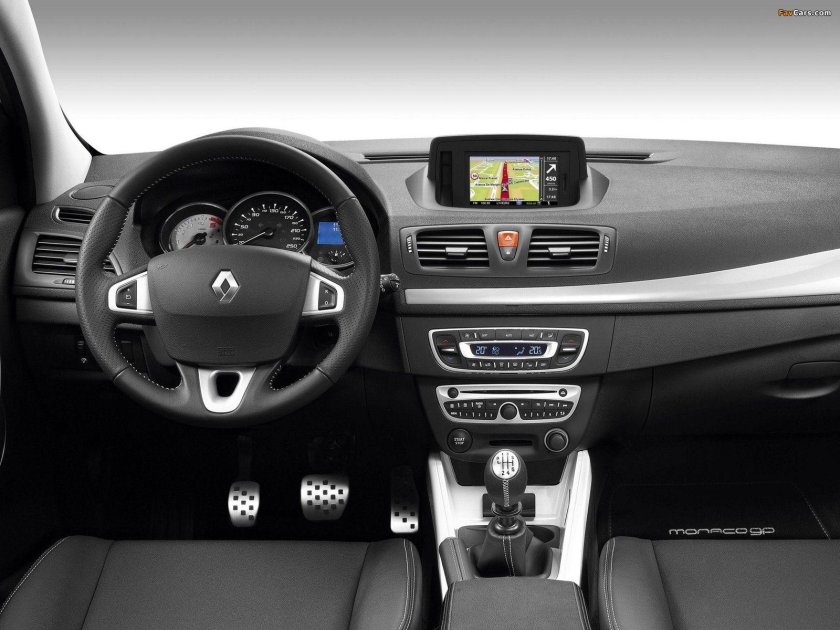 Renault Megane 3 салон