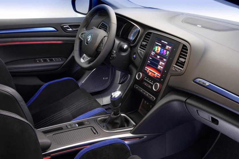 Renault Megane 2017 салон