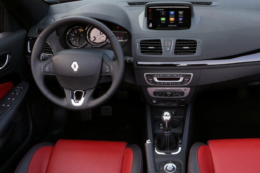 Renault megane 3 салон