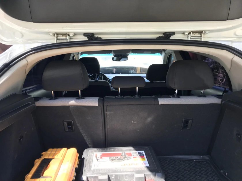 Шевроле Круз хэтчбек багажник