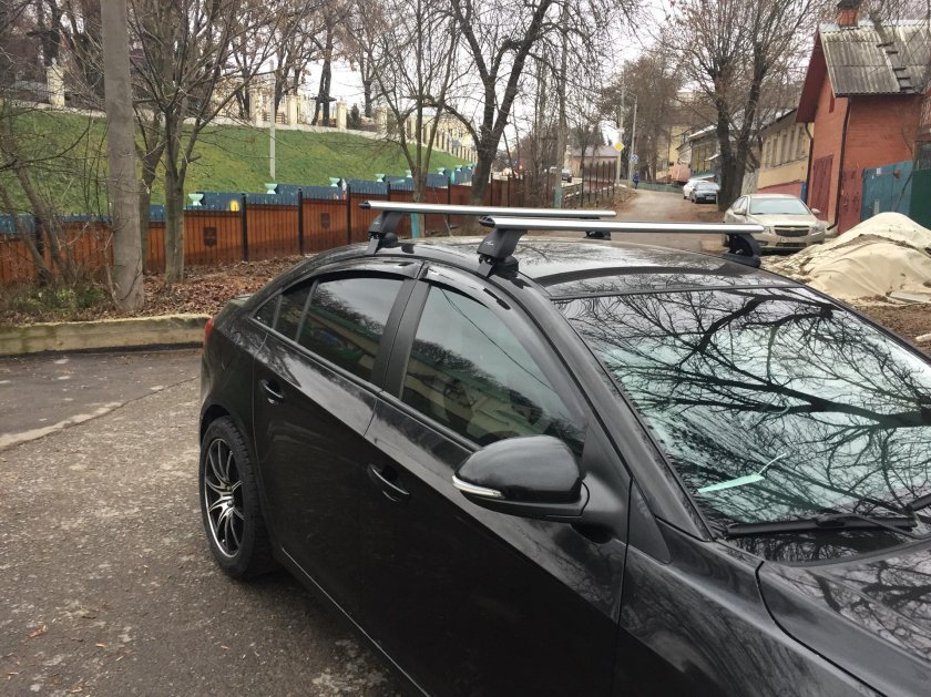 Рейлинги на Шевроле Круз седан