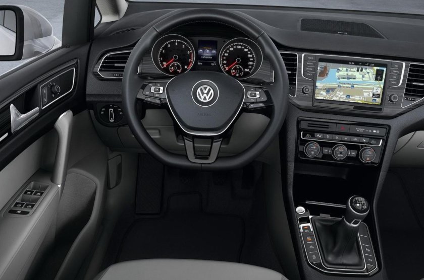 VW Golf Sportsvan Interior