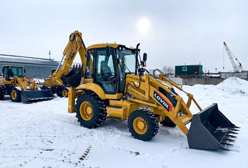 Экскаватор-погрузчик Lovol flb468