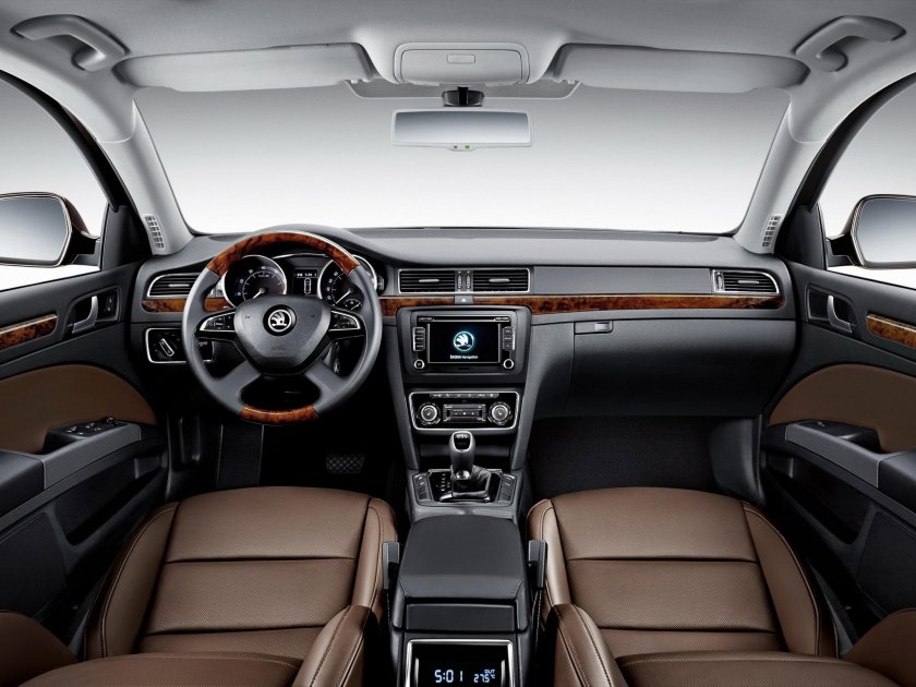 Шкода Суперб 2014