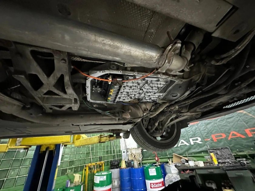 Замена масла в акпп