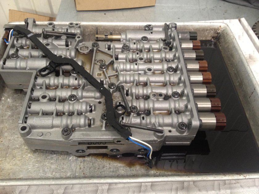 Гидроблок АКПП Ягуар ртайп