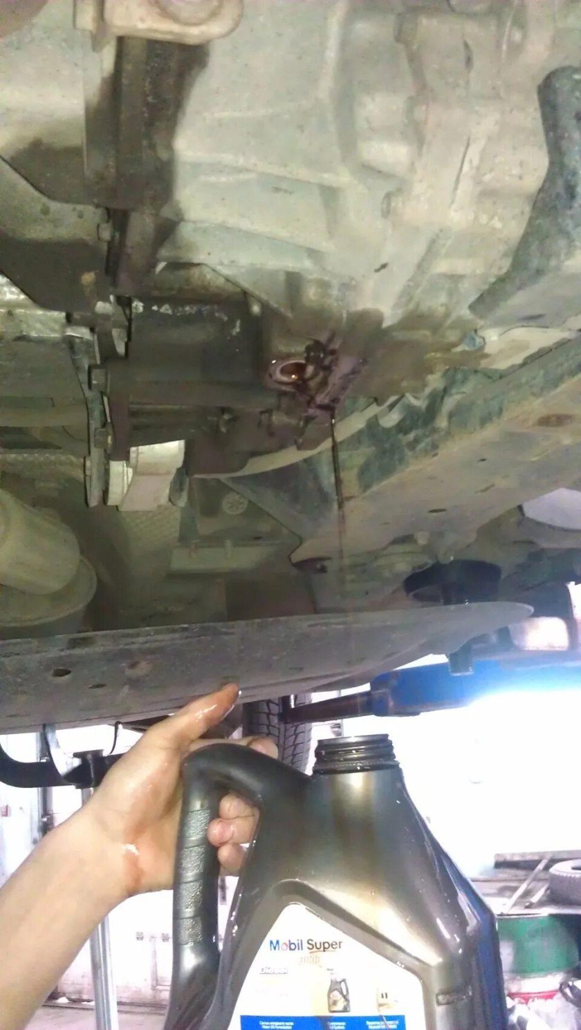 Jaguar x-Type контрольная пробка АКПП