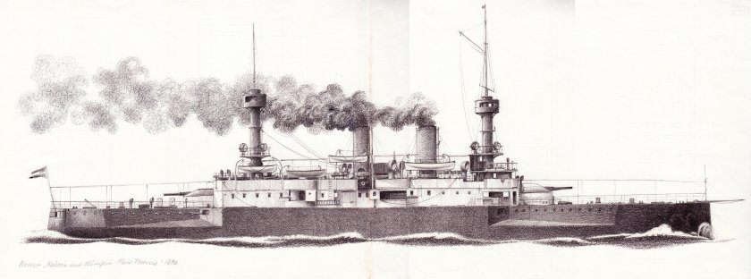 Броненосный крейсер Кайзер Карл