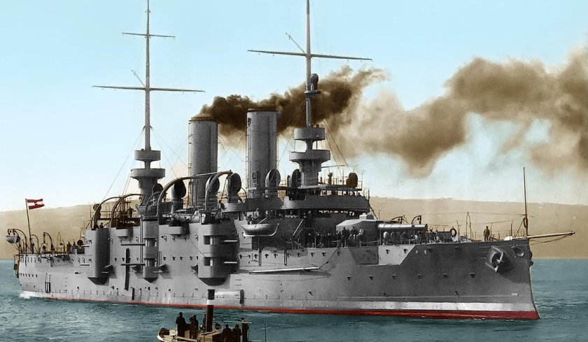 Эскадренный броненосец петр великий