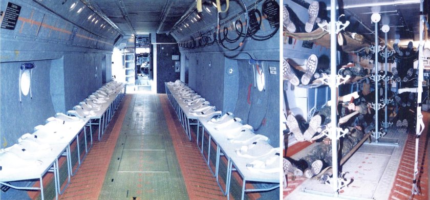 АН-72 грузовая кабина