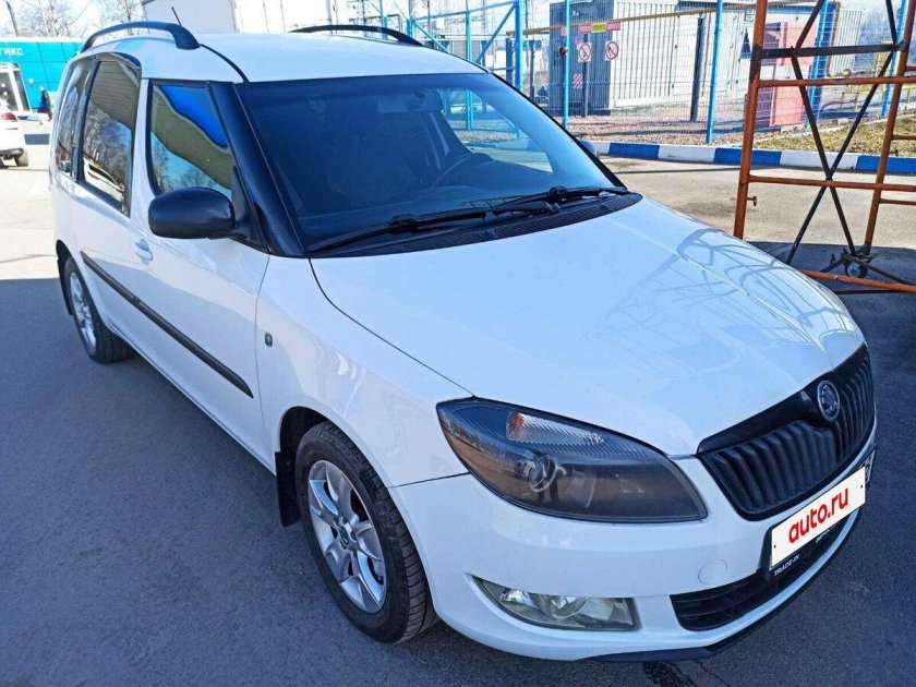 Белая шкода