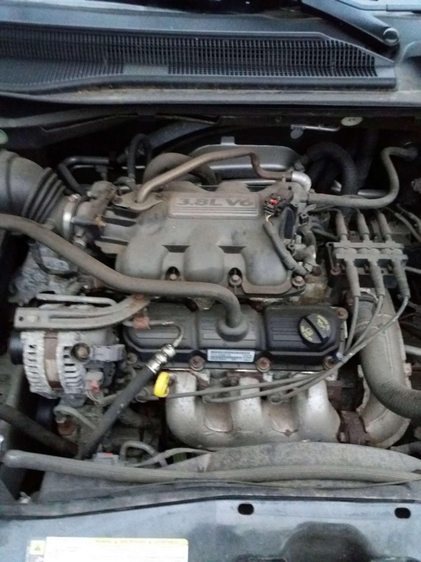 Dodge Caravan 3.8 двигатель