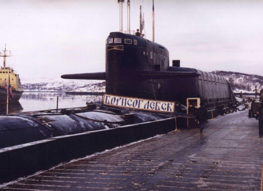 Подводная лодка 667бдр кальмар