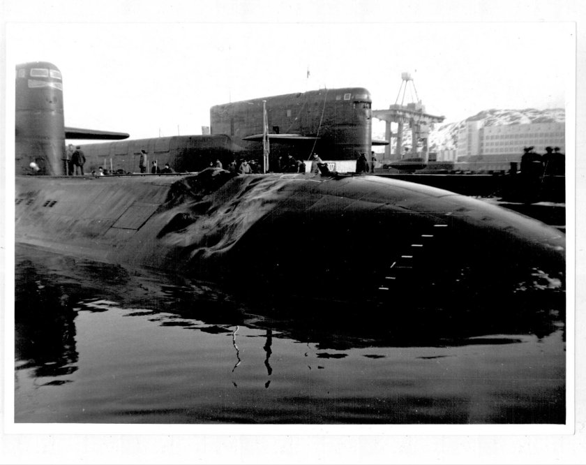 Подводная лодка к 407 Новомосковск