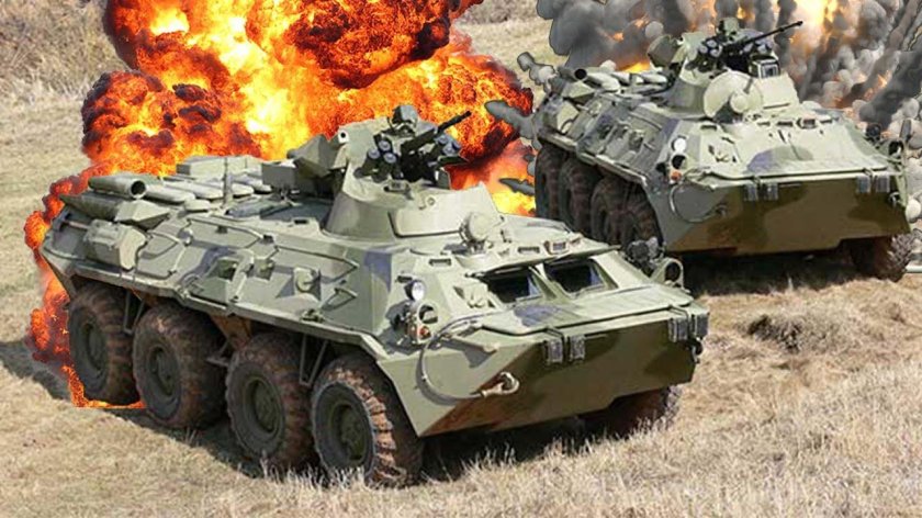 БТР 82 С ПТУР