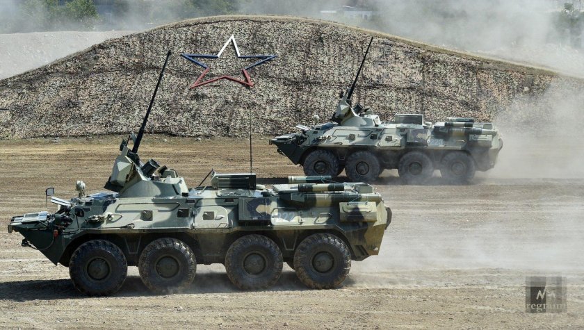 БТР-82 бронетранспортёр