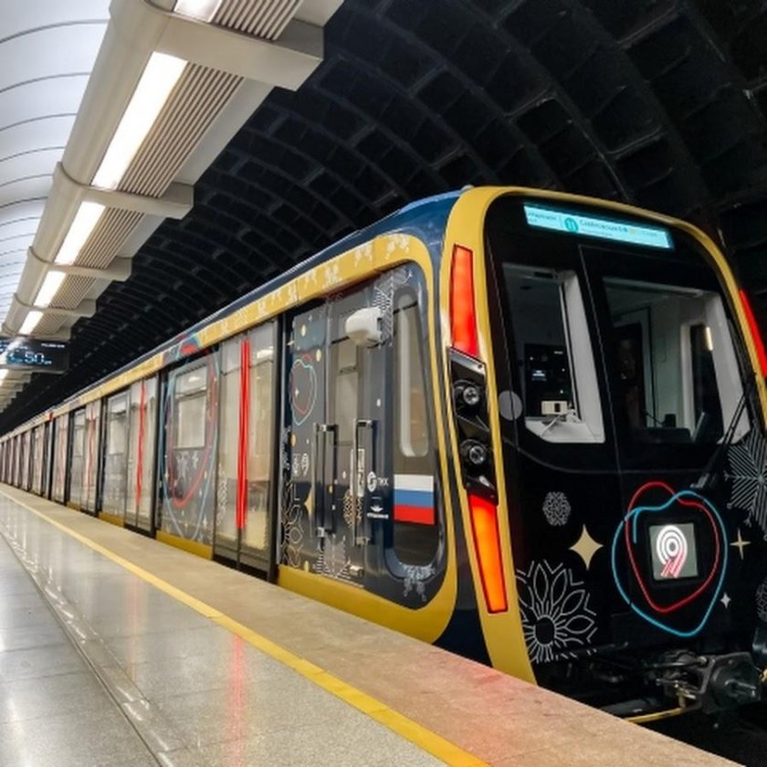 Метропоезд Москва 2020