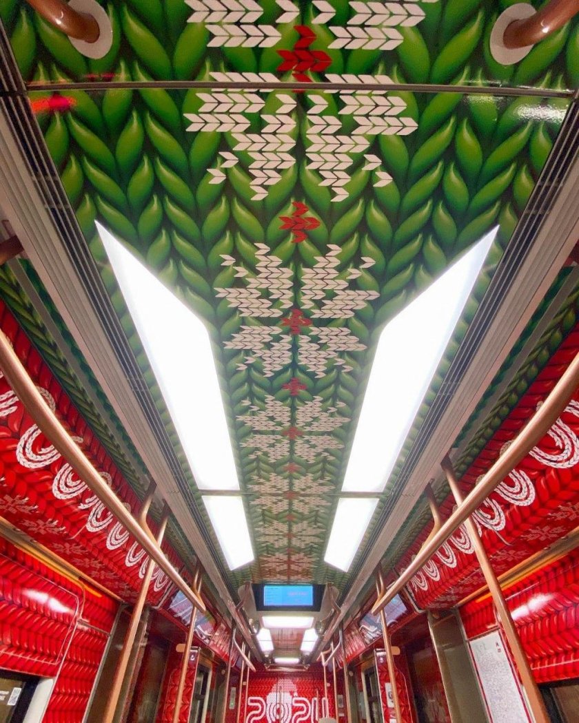 Вязаные вагоны