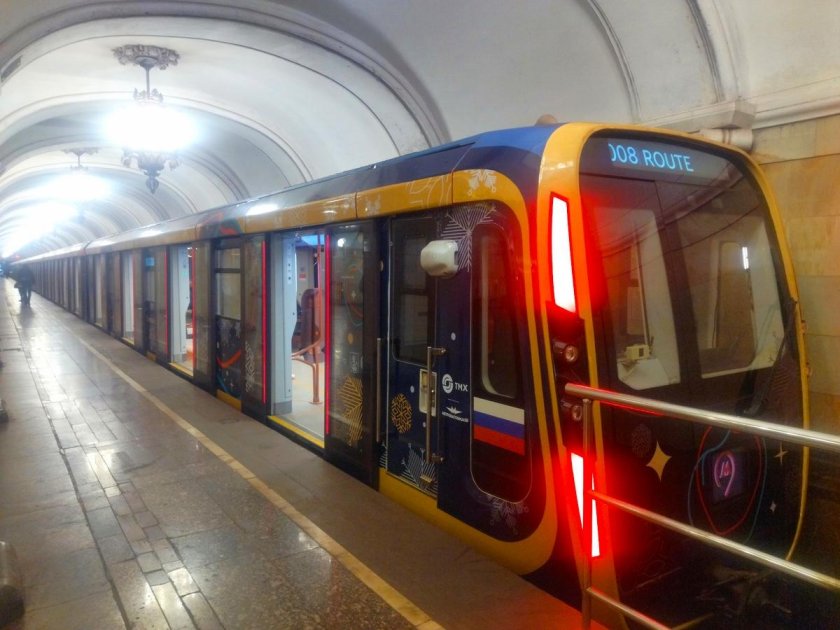Вагон метро Москва 2020