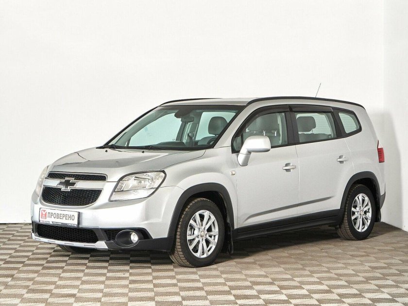Chevrolet Orlando 2010 — 2018 i серебристый