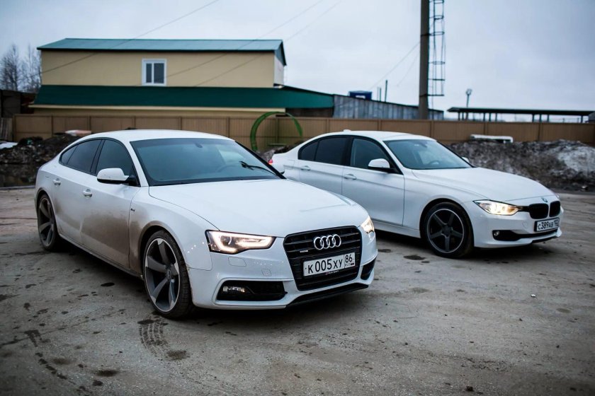 Audi a5 2014 занижение