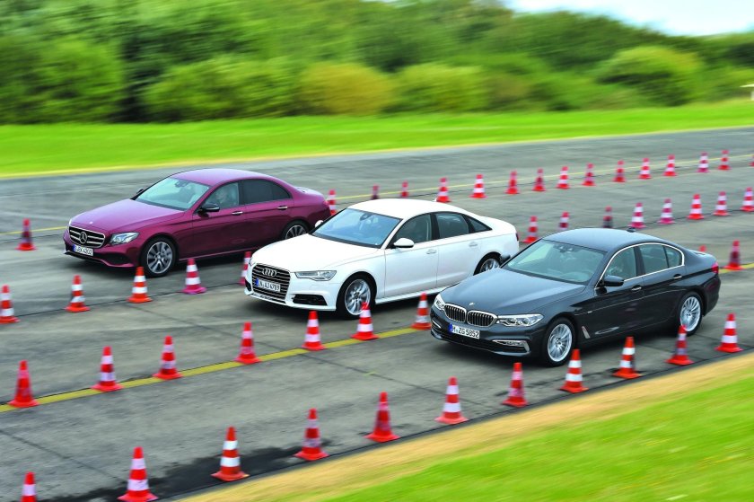 Mercedes e class vs BMW 5 vs Audi a6