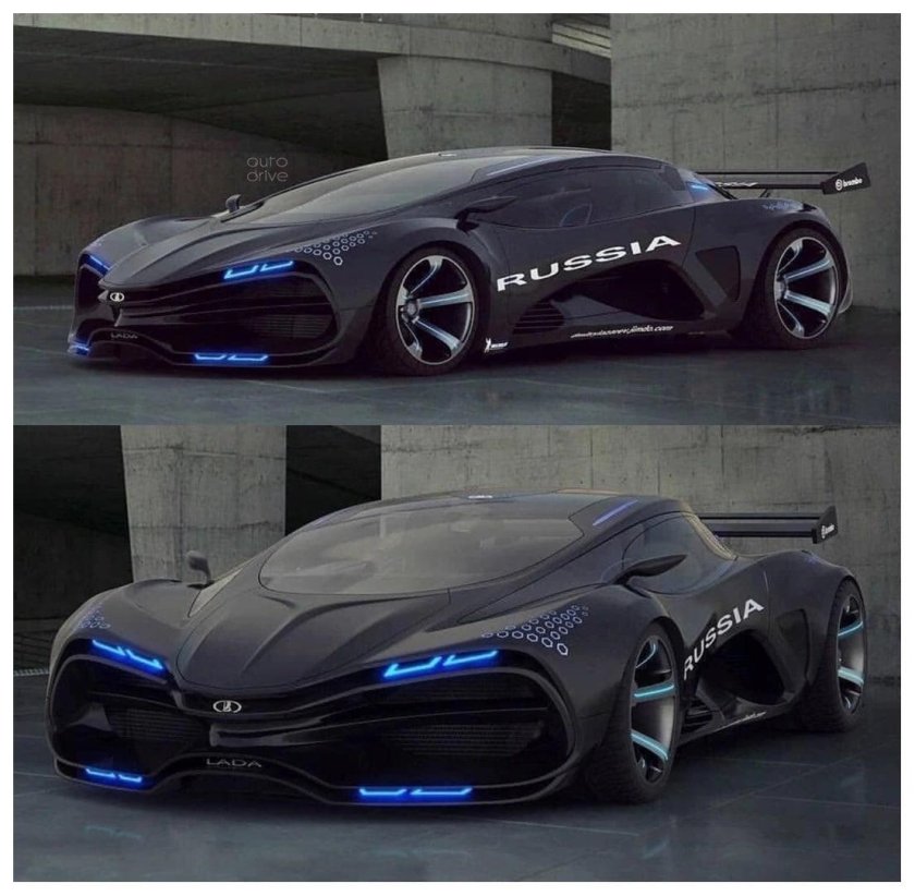 Лада суперкар Lada Raven