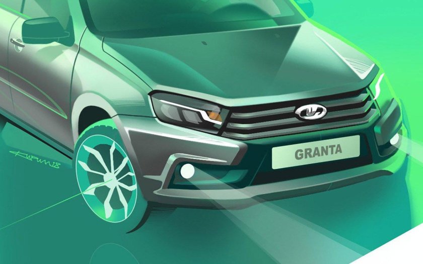 Новая lada granta