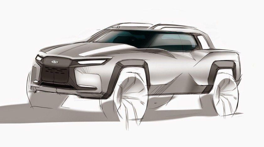 Скетч Lada Concept